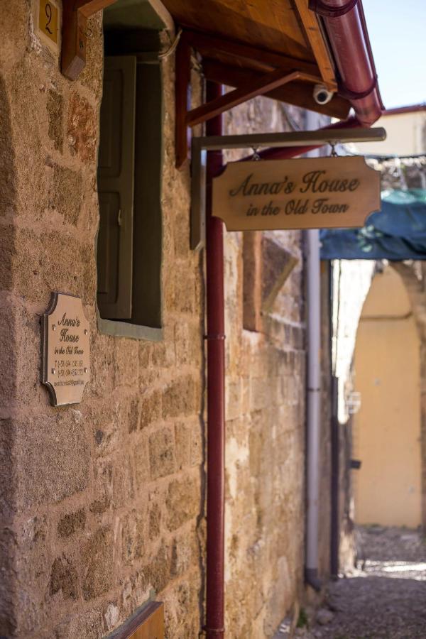 Villa Anna'S House In The Old Town Rhodes City Exterior foto